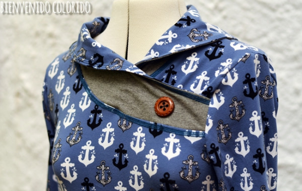 MARA, Damenshirt mit Wickelkragen, Schnittmuster