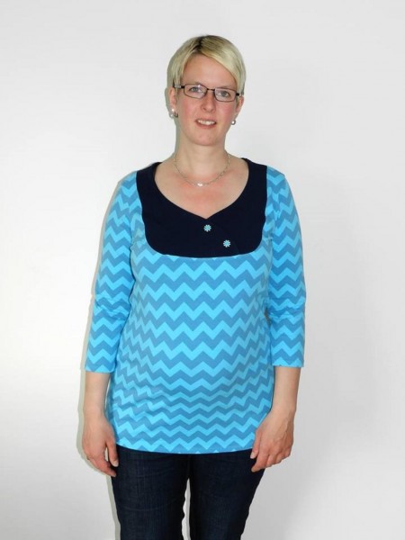Umstandsshirt Schnittmuster Lady Carolyn von mialuna