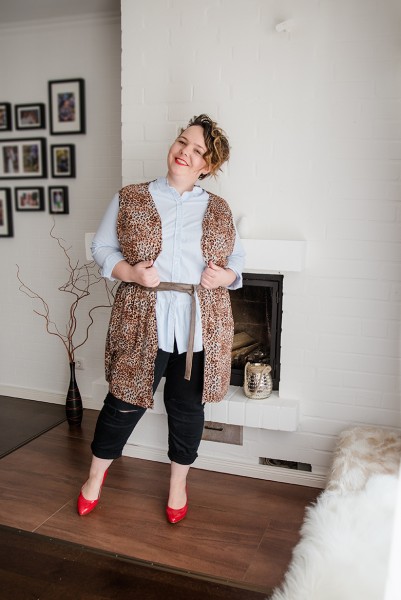 Schnittmuster Damenweste Frau Viktoria