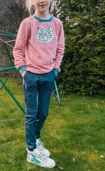 Checkerhose Slim, groß, Gr. 104-164