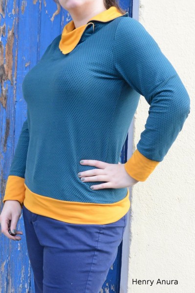 Big Lady Serena, Damenhoodie, Schnittmuster