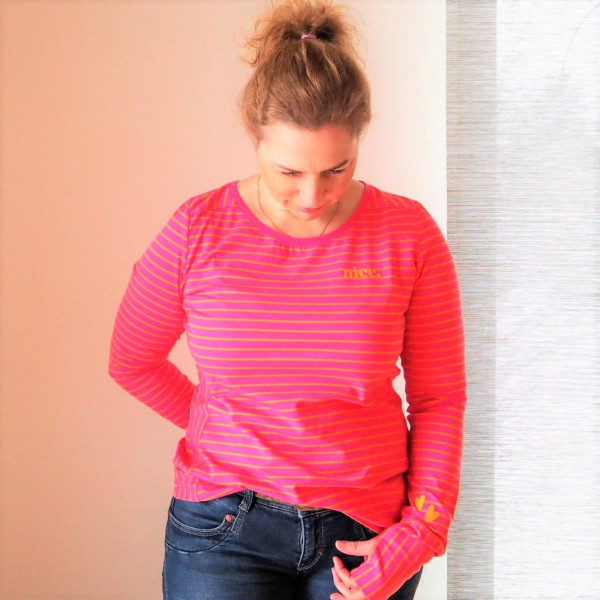 Schnittmuster LaBasic Longsleeve Pedilu Langarmshirt Sport-Shirt Gr. 32-46