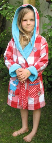 kleinBORKUM, Kinder-Bademantel & süße Waschlappentiere, Papierschnittmuster
