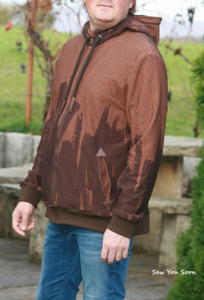 Mister Sky, Sweatjacke, Schnittmuster