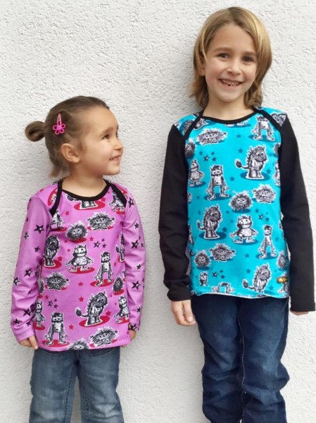 Kindershirts mit amerikanischem Ausschnitt by MiaLuna