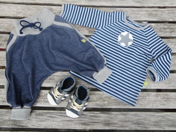 Raglanshirt, Klimperklein, Schnittmuster