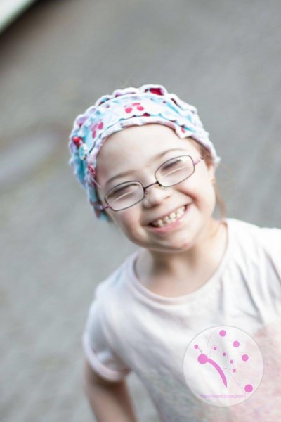 Mia's Tulleband, Stirnband für Kinder mit Downsyndrom, Schnittmuster