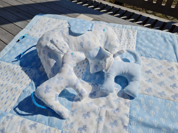 Patchworkdecke, Kreativ-FREEbook