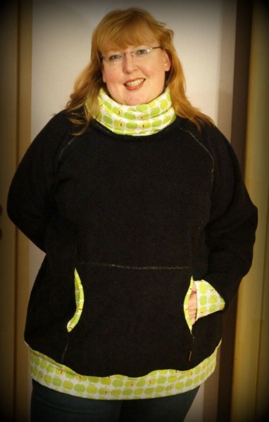 Big Lady Comet, Plus-Size-Hoodie, Schnittmuster