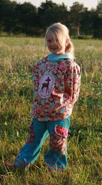 ANNIKA, Fledermauspulli, Schnittmuster