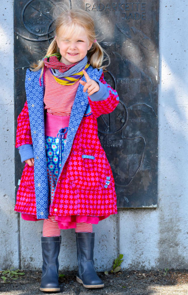 Wendemantel Übergangsmantel für Kinder nähen