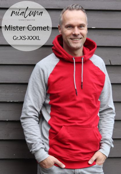 Mister Comet, Hoodie, Schnittmuster