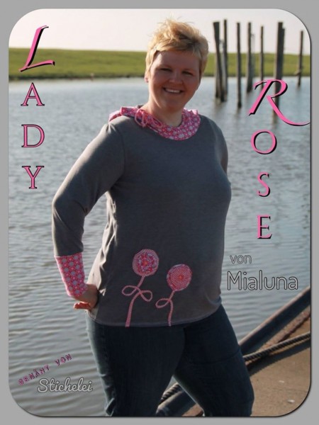 Lady Rose, Damenshirt, Schnittmuster