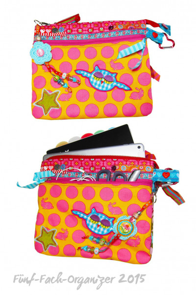 Praktische Organizer-Tasche mit vielen Fächern