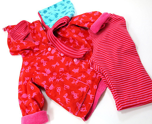 PüDorf, rot, Popeline, 1m-Stück (Restmenge)