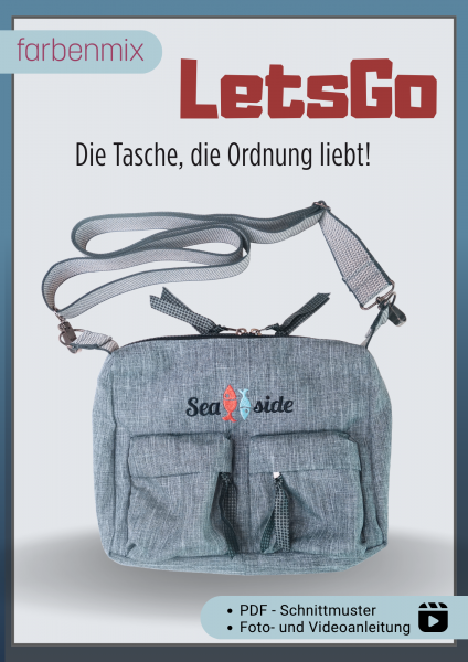LetsGo, deine Umhängetasche, die Ordnung liebt, Kreativ-Ebook