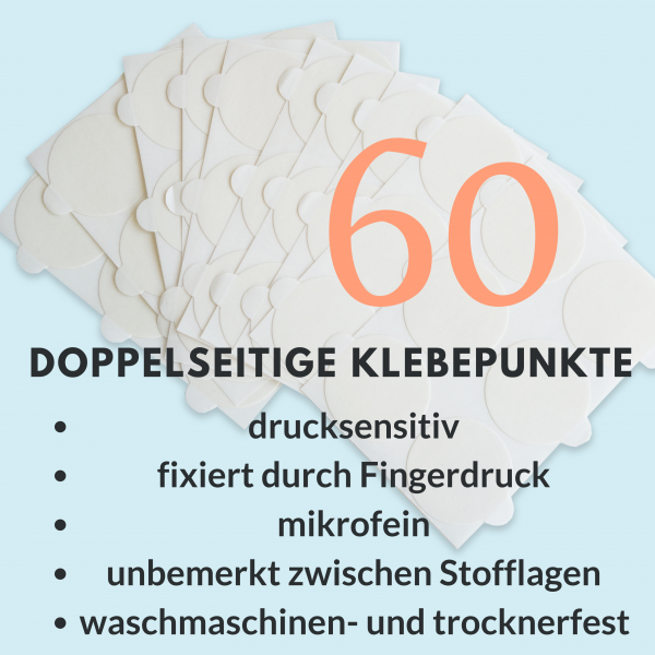 Stylefix-Patches, 60 Stück, ca. 30 mm Durchmesser