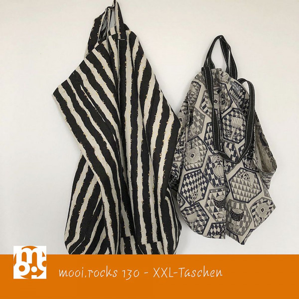 XXL Taschen nähen Schnittmuster in 2 Größen