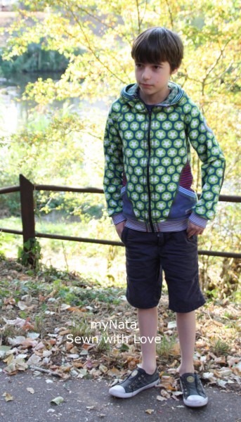 Sweatjacke für Jungs nähen