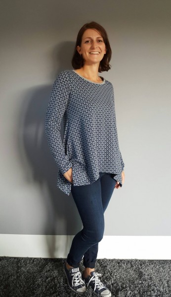 Lady Indira, Zipfelshirt, Schnittmuster