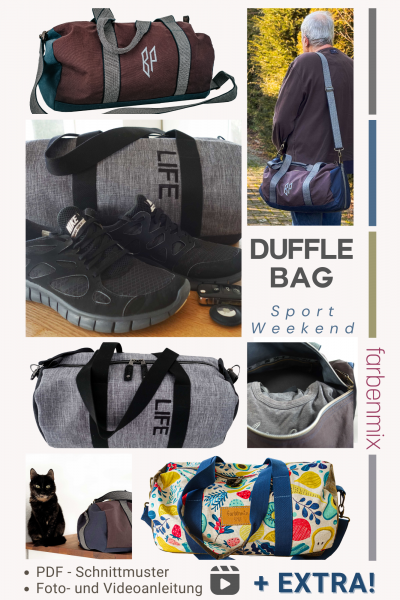 DuffleBag + Mini-DuffleBag als Bonus, viel mehr als eine Reisetasche, Ebook