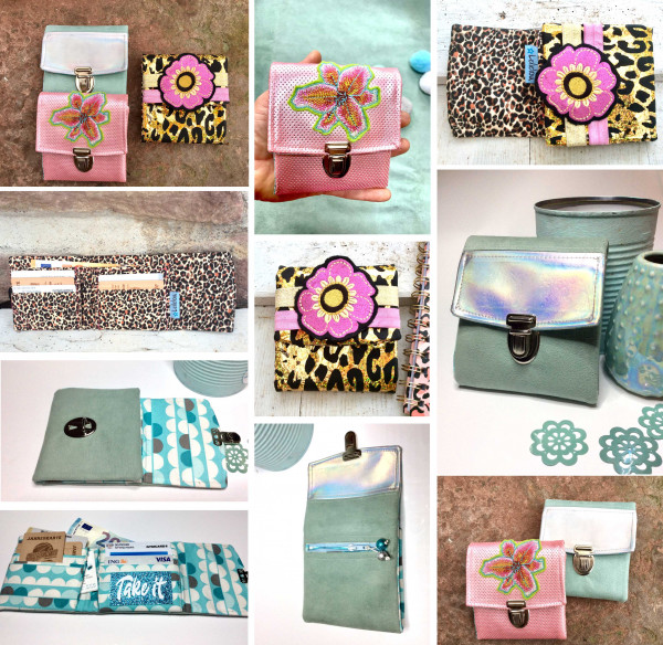 Geldbörse Rosi, Ebook Schnittmuster