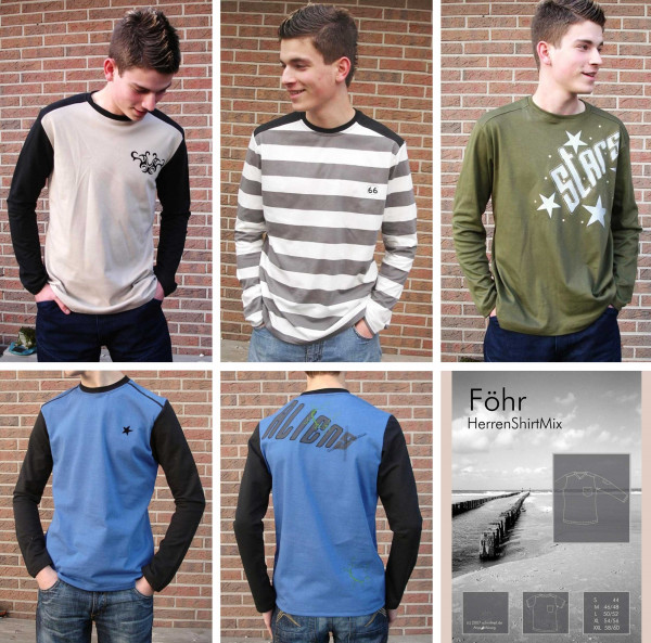 Langarmshirt für Männer nähen