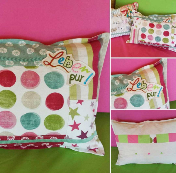 Patch mit Liebe Kissen, Kreativ-Ebook als Geschenk