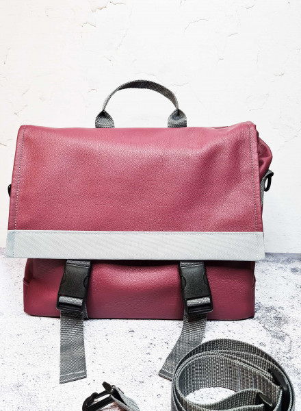 Satteltasche oder MessengerBag RadKurier als Fahrradtasche, Ebook von KlasseKleckse und farbenmix