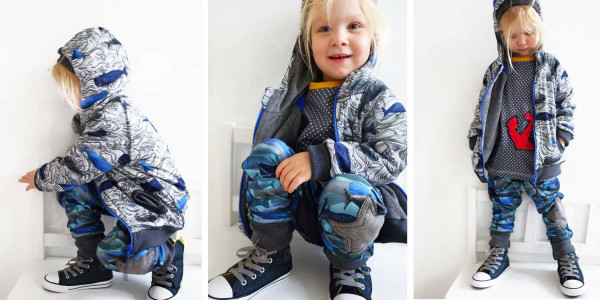 BANDITO, Sweatjacke, Schnittmuster