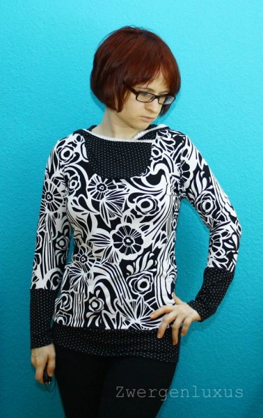 Lady Serena, Damen-Hoodie, Schnittmuster