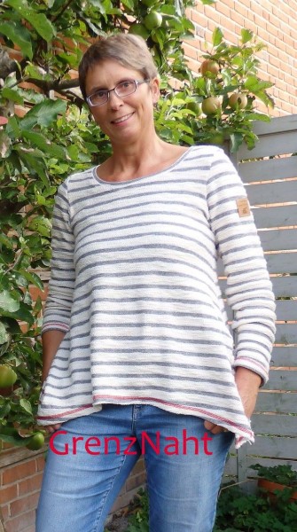 Lady Indira, Zipfelshirt, Schnittmuster