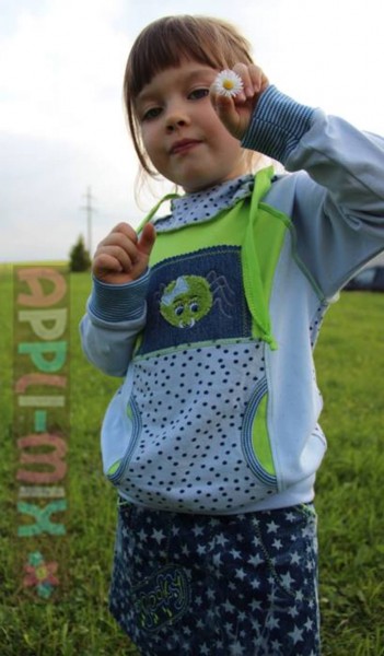 Comet, Hoodie Schnittmuster, MiaLuna