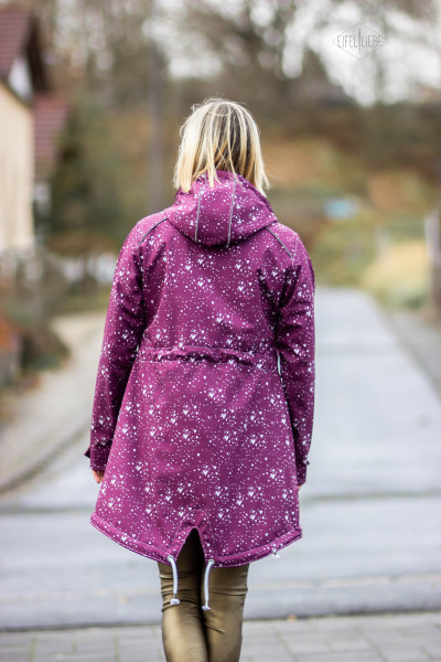 Lady Cadiz, Damenparka - Softshelljacke, Schnittmuster mialuna