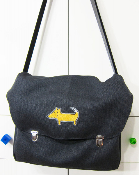 Schnittmuster-Ebook Umhängetasche "Kuriertasche" Taschenspieler 3