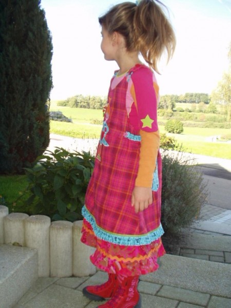 GESKE, Kinder-Trägerkleid, Schnittmuster