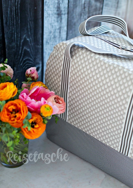 Reisetasche Nähanleitung von farbenmix