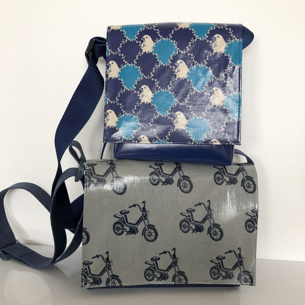 Umhängetasche aus LKW-Plane, BasicModell, Ebook