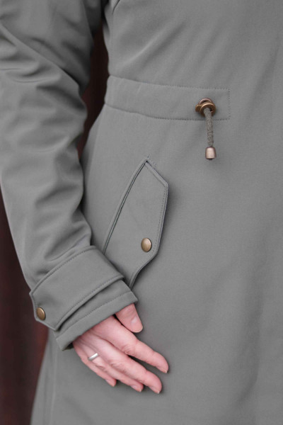 Lady Cadiz, Damenparka - Softshelljacke, Schnittmuster mialuna