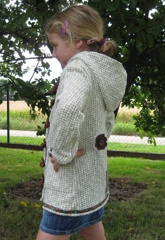 QUERIDA, Strickmantel, Schnittmuster