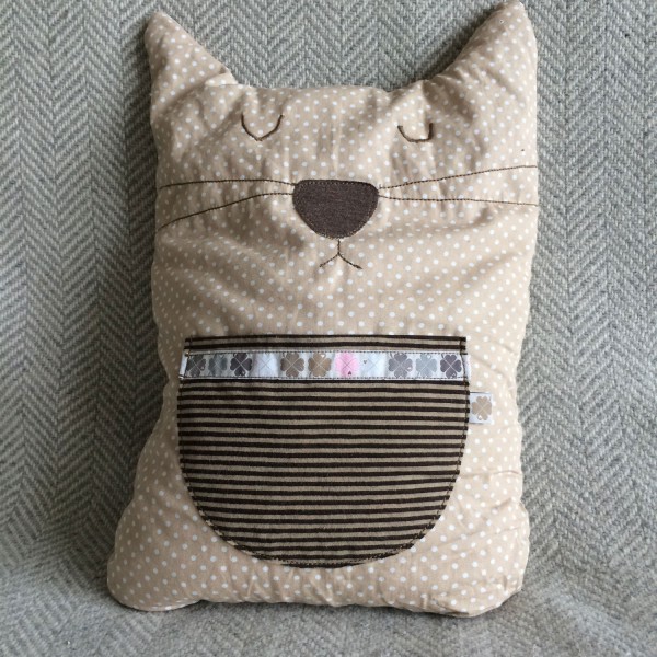 Katze Kuscheltier selbstgenäht