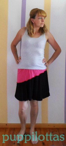 Lady Kenya, Damen-Jerseyrock, Schnittmuster