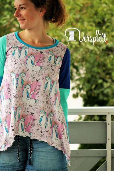 Lady Indira, Zipfelshirt, Schnittmuster