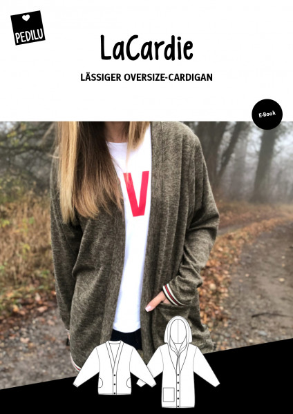 LaCardie pedilu Oversize Cardigan