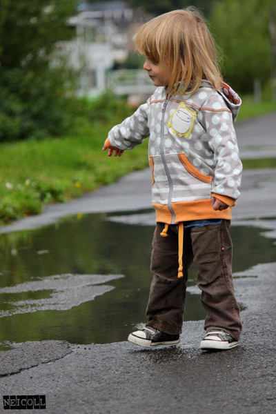 Sky, Sweatjacke für Kids, Schnittmuster