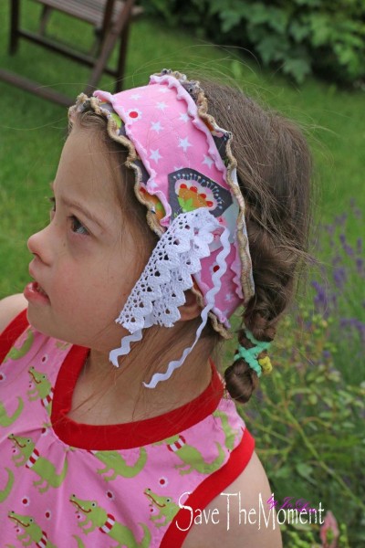 Mia's Tulleband, Stirnband für Kinder mit Downsyndrom, Schnittmuster