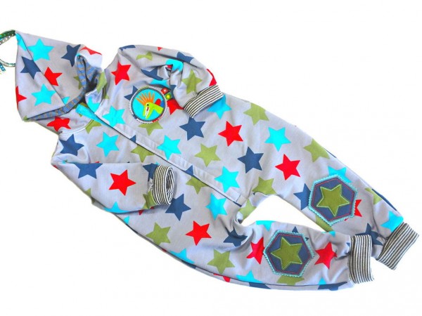 Babyoverall Tommi, Schnittmuster