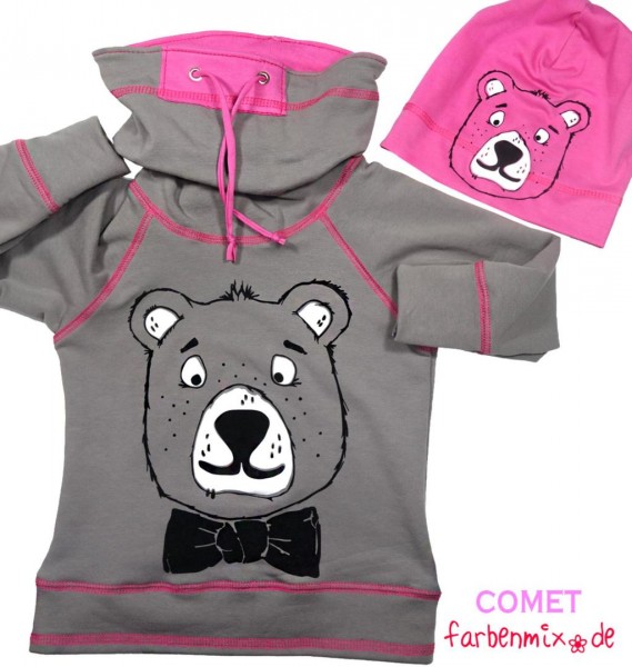 Comet, Hoodie Schnittmuster, MiaLuna