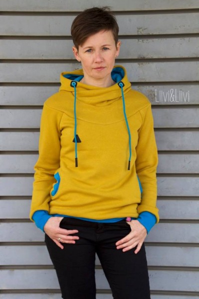 Hoodie-Schnittmuster "Lady Tasja" für Damen