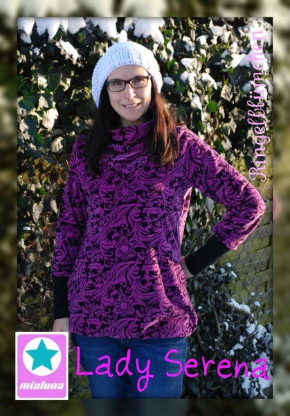 Lady Serena, Damen-Hoodie, Schnittmuster